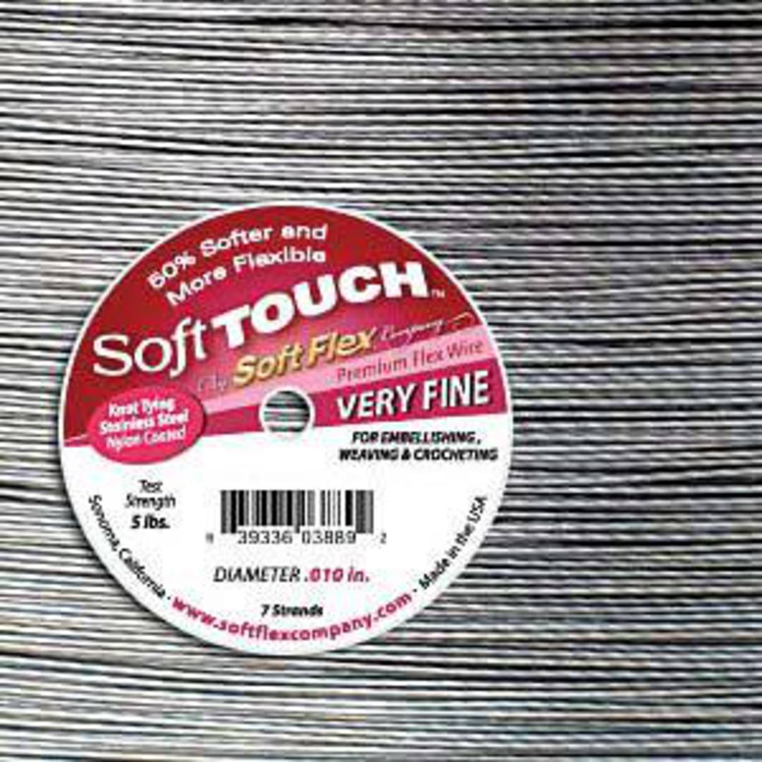 Very Fine (.010) Soft Touch: Satin Silver - 30 foot (9m) spool image 0