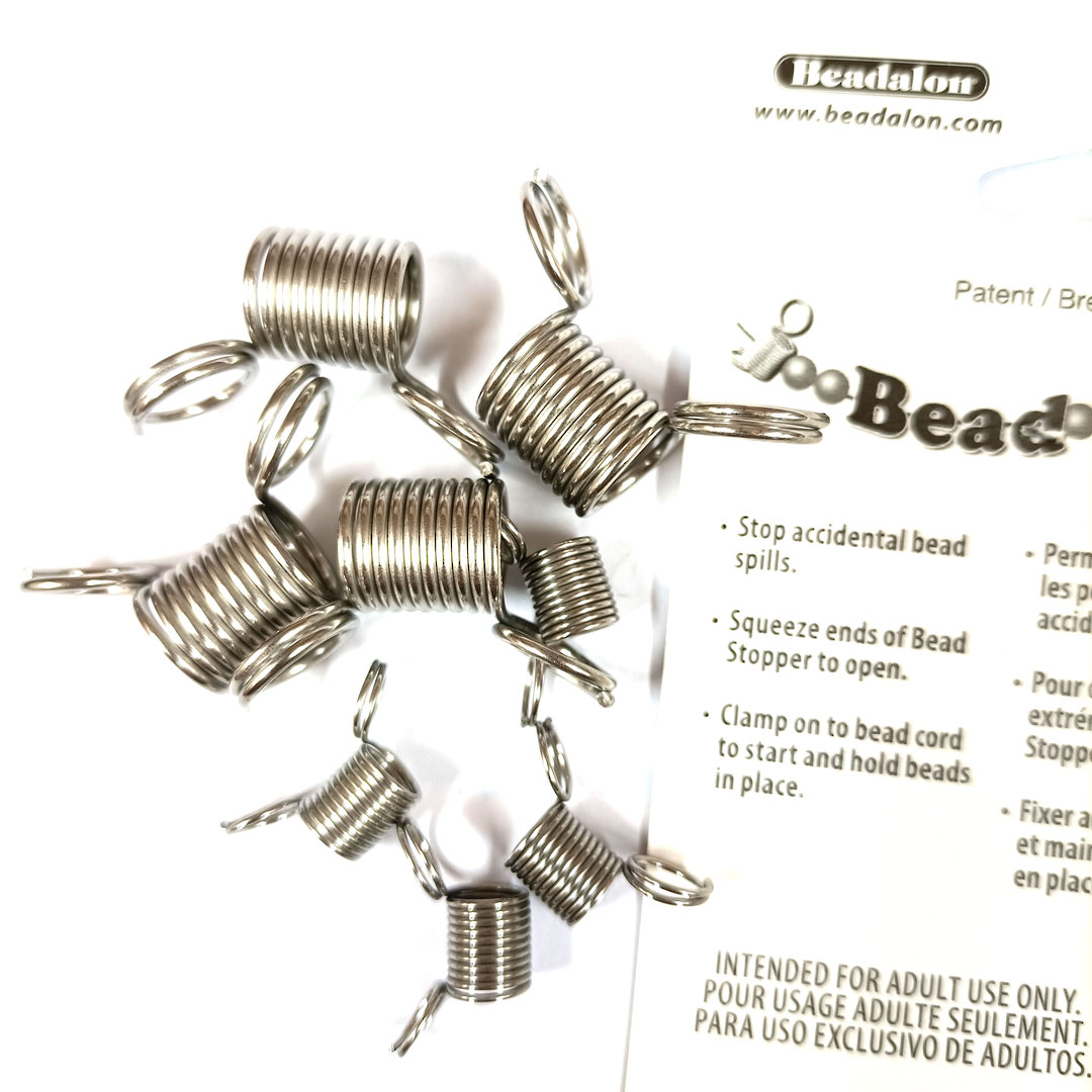 Bead Buddy Bead Stopper - mixed pack (4 regular, 4 mini) image 0