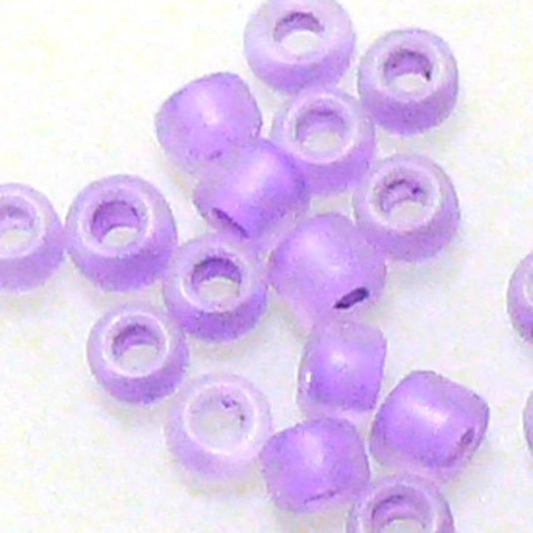 Matsuno size 11 round: F222 - Frosted Violet (7 grams) image 0
