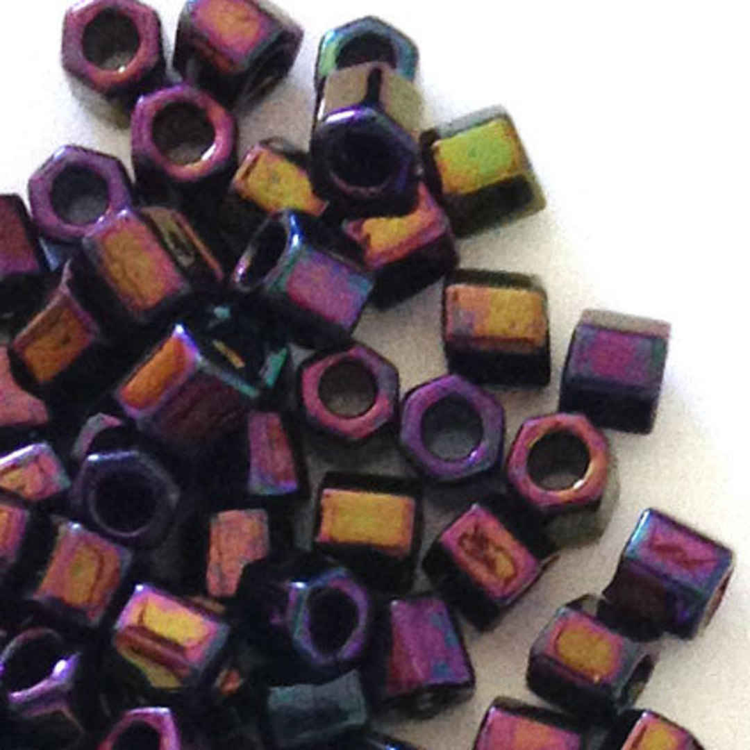 Toho size 8 hex: 454P - Deep Purple Iris (7 grams) image 0