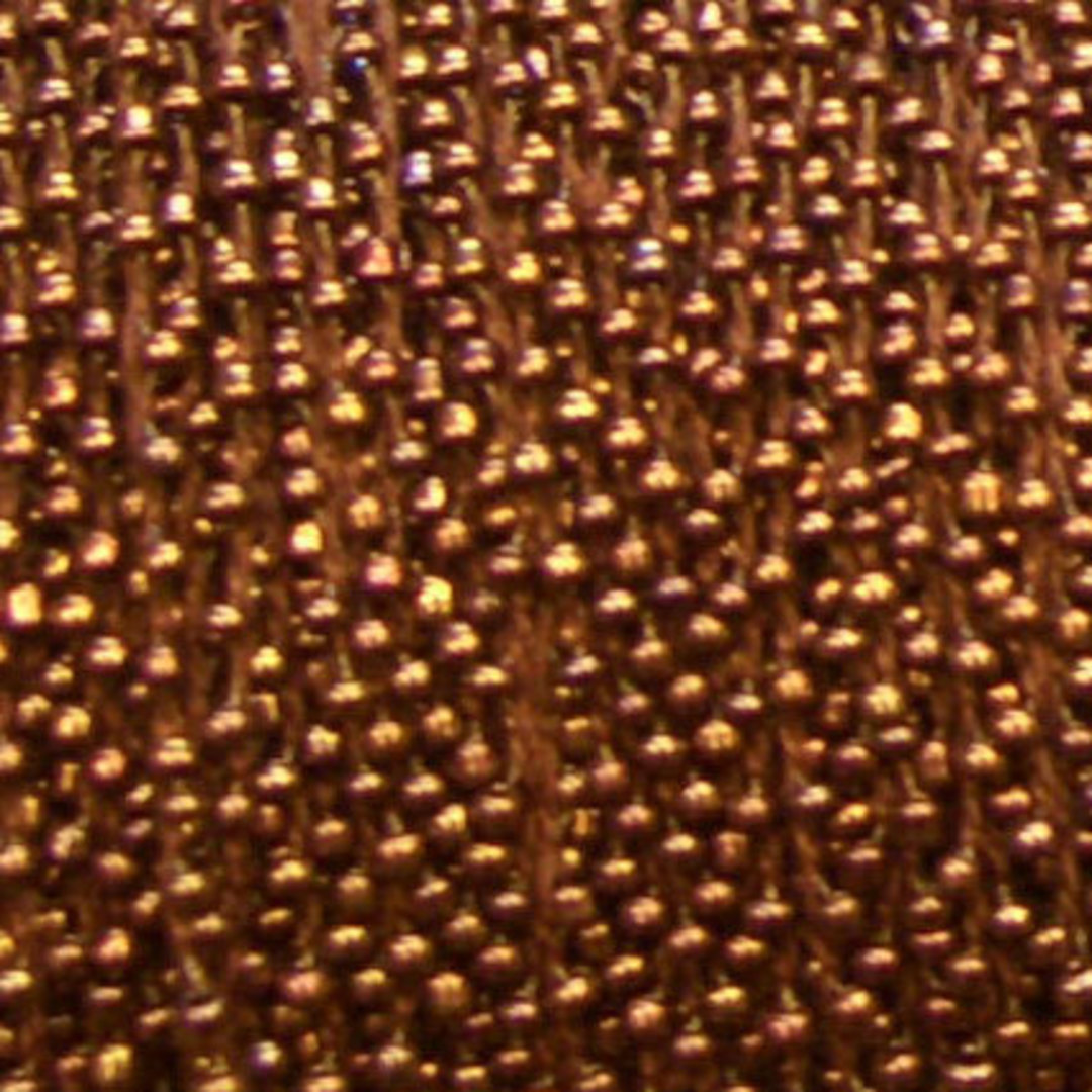 Ready Crocheted Thread - coppery bronze image 0