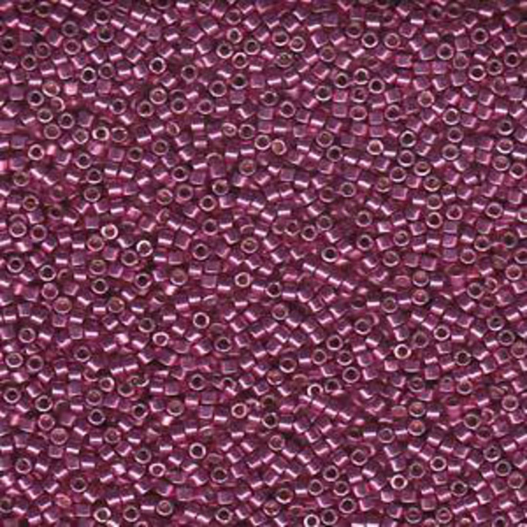 11/0 Miyuki Delica, colour 1840 - Duracoat Galv Hot Pink (7.2 grams) image 0