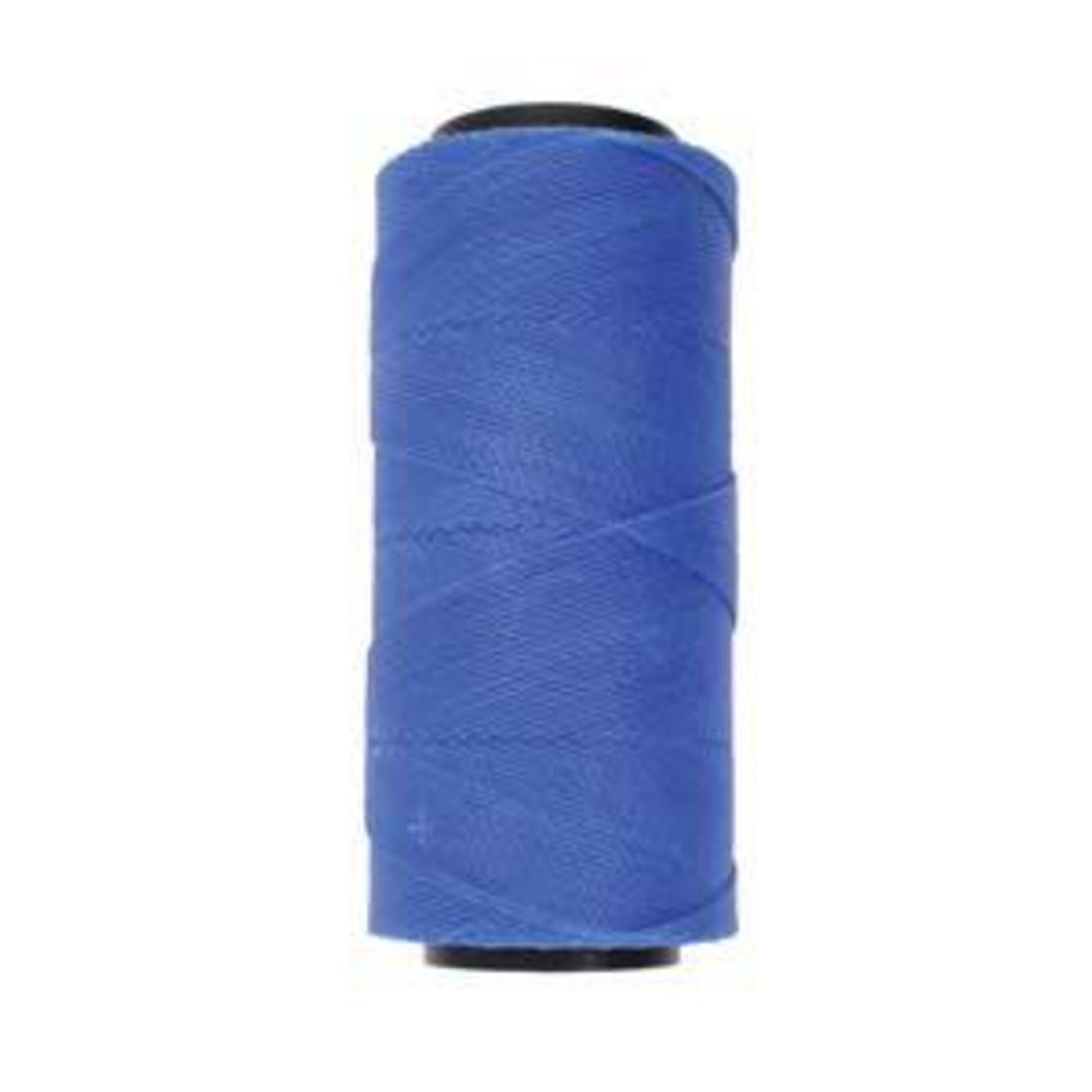 0.8mm Knot-It Brazilian Waxed Polyester Cord: Blue image 0