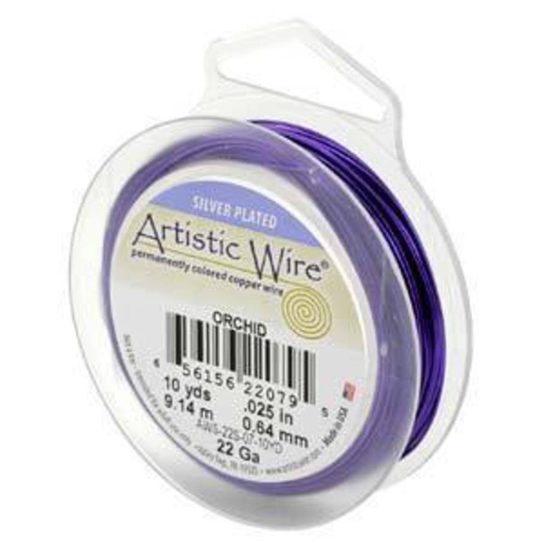 Artistic Wire: 22 gauge - Orchid (9.1m spool) image 0