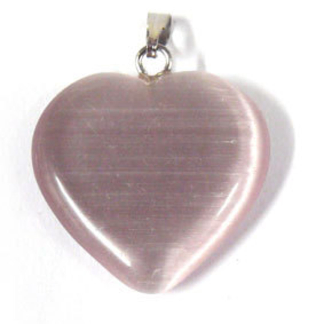 22mm Fibre Optic Heart: Purple image 0