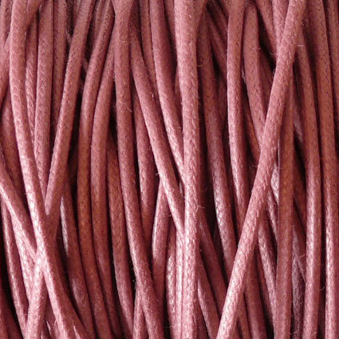 1mm round Japanese Filament Cord, Pink image 0
