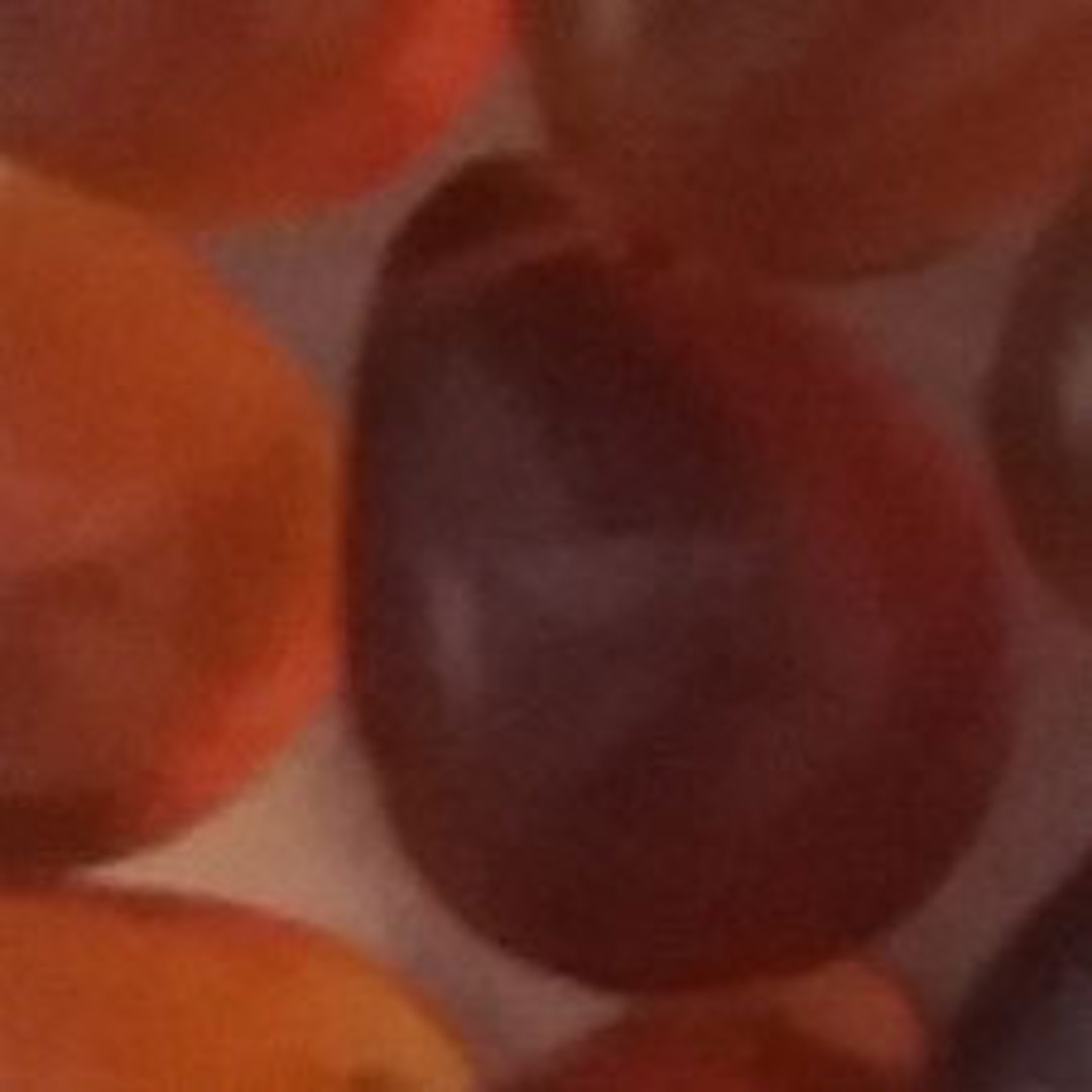 Tear Drop,15mm x 20mm: Dark Amber image 0