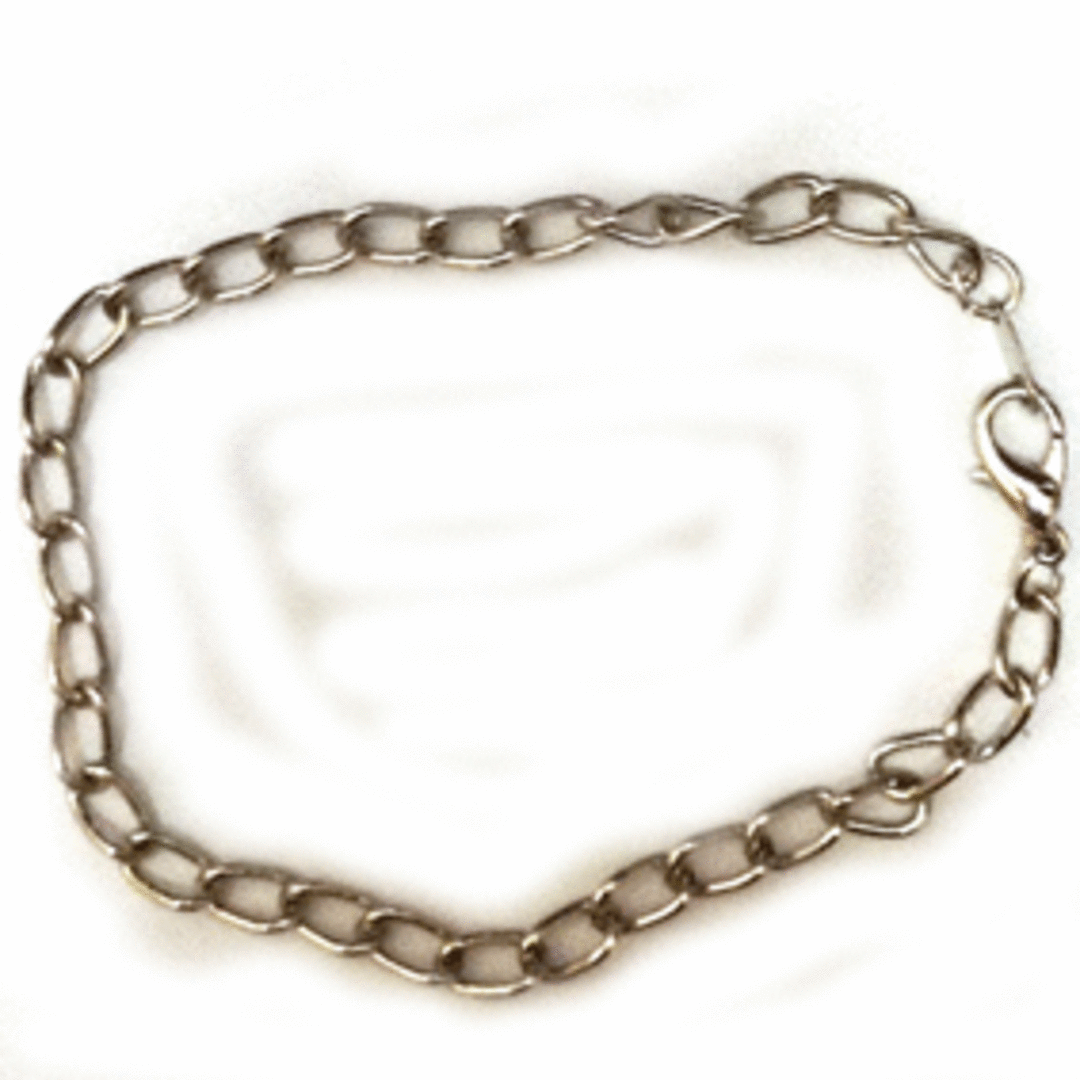 Chain Bracelet, Antique Silver image 0