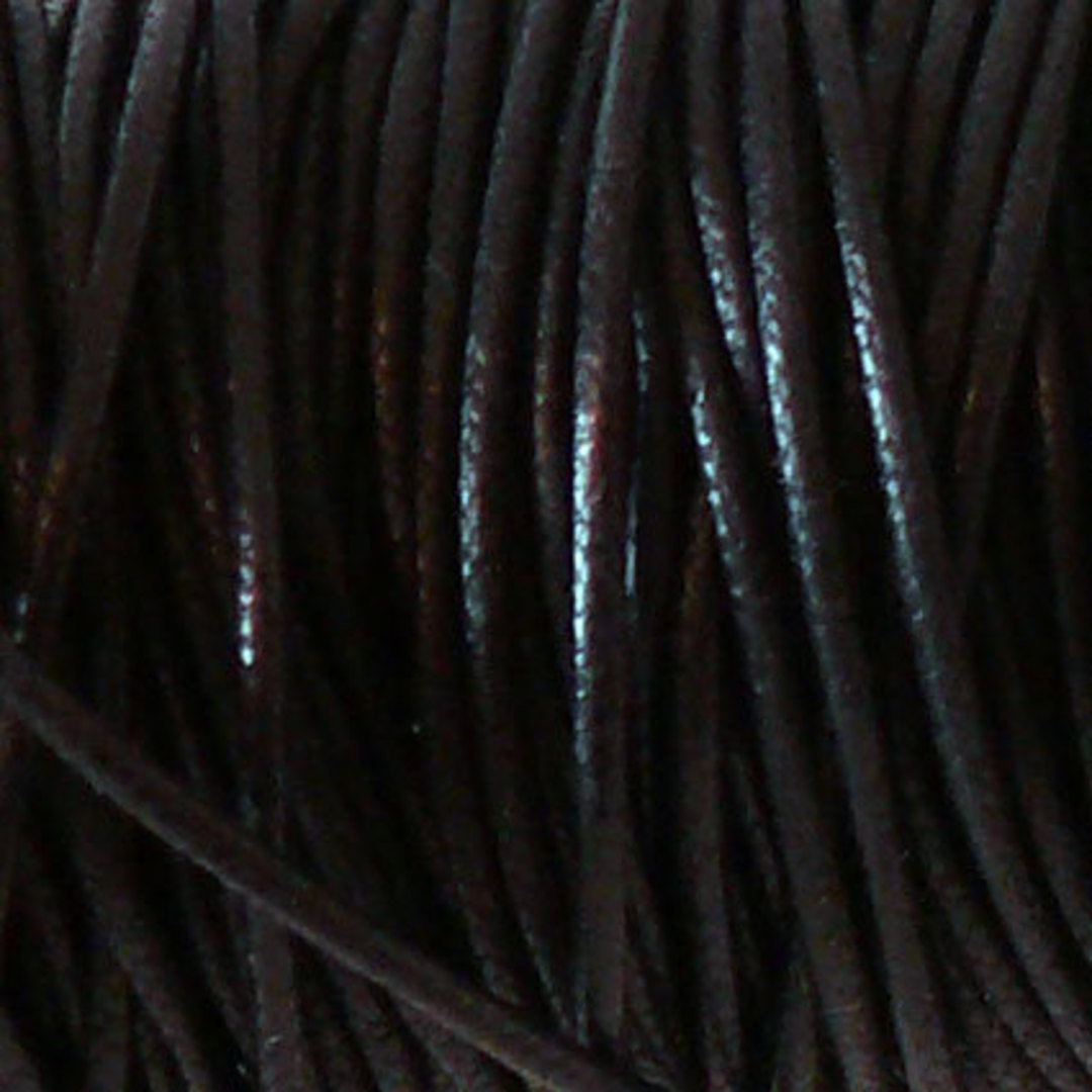 1mm round Japanese Filament Cord, Black image 0