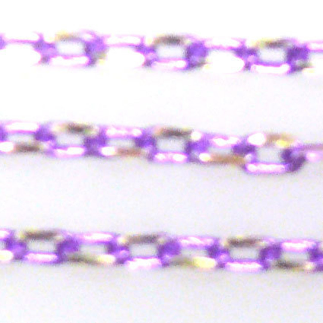 Coloured Chain: Purple (3mm) image 0