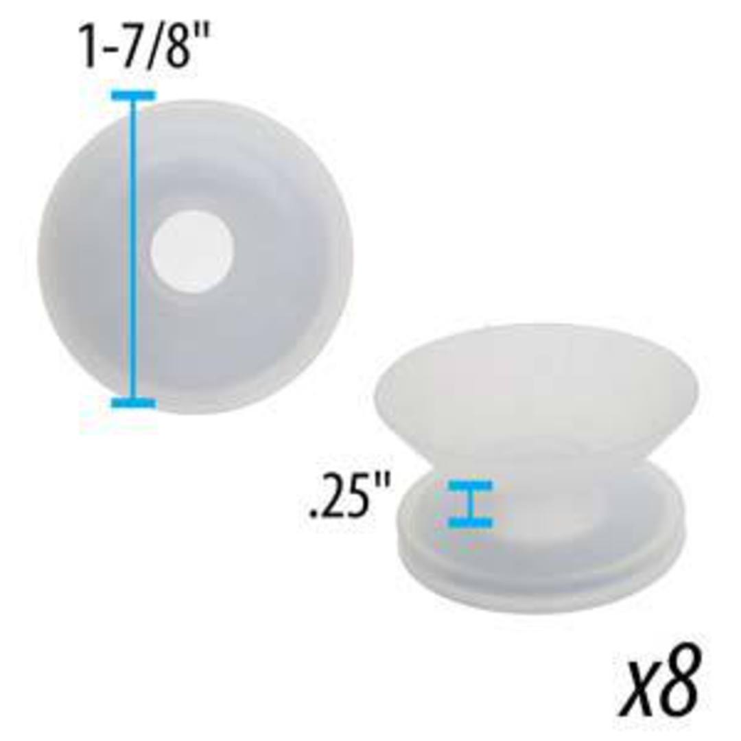 NEW! No tangle weighted (24gm) bobbin - 47mm - 8 pack. image 1