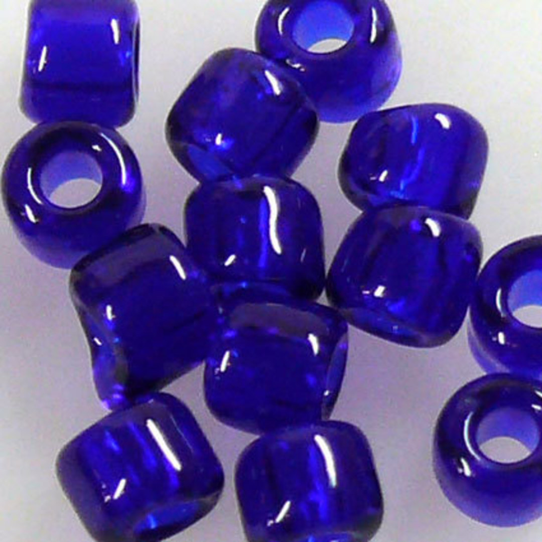 Matsuno size 6 round:151 - Cobalt, transparent (7 grams) image 0