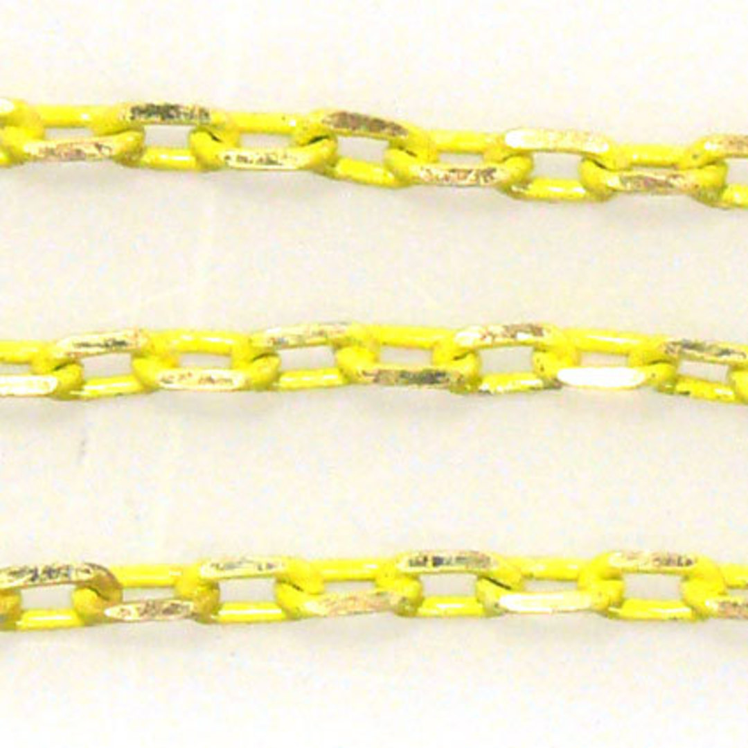 Coloured Chain: Yellow (3mm) image 0