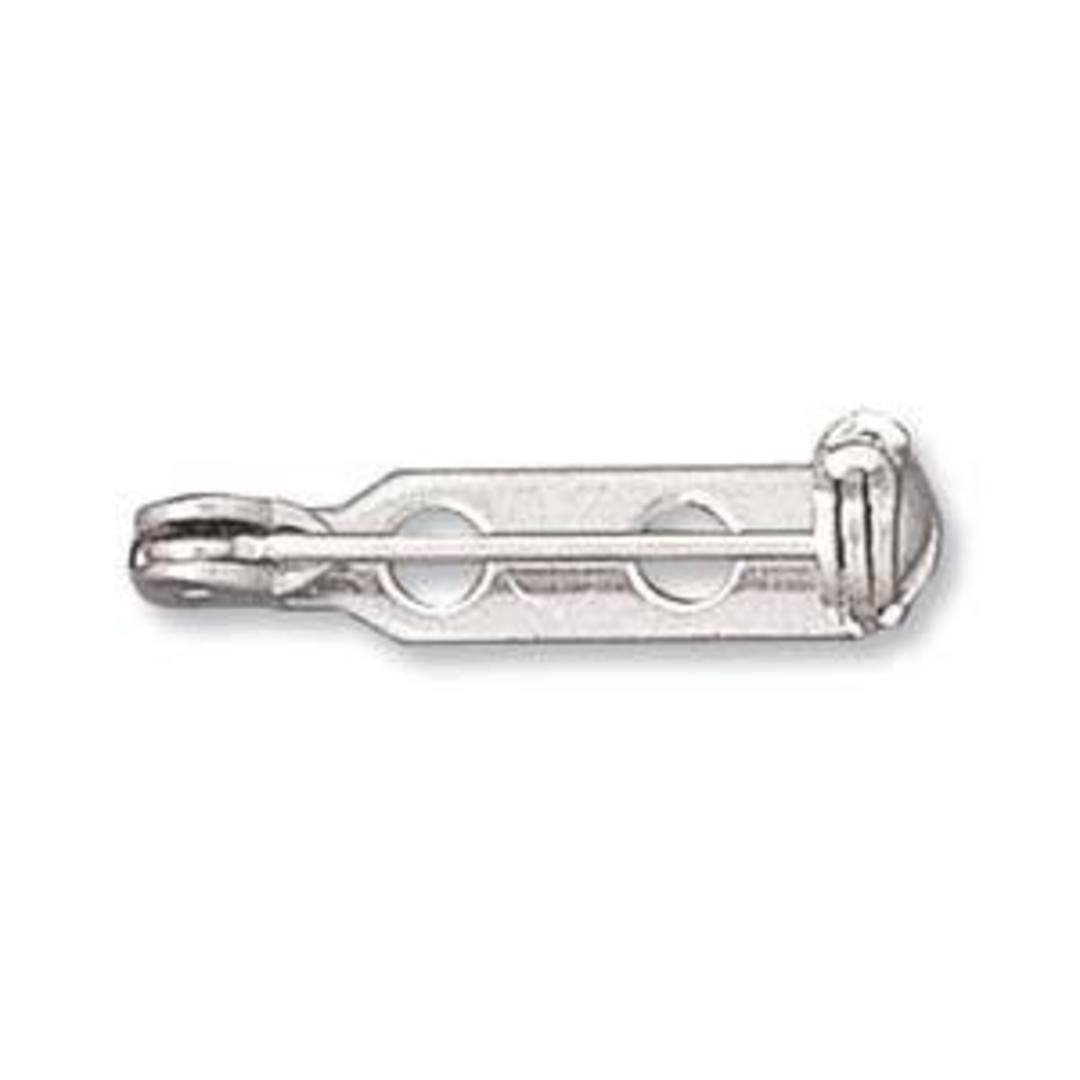 Small Bar/Brooch Pin (2cm) - antique silver image 0