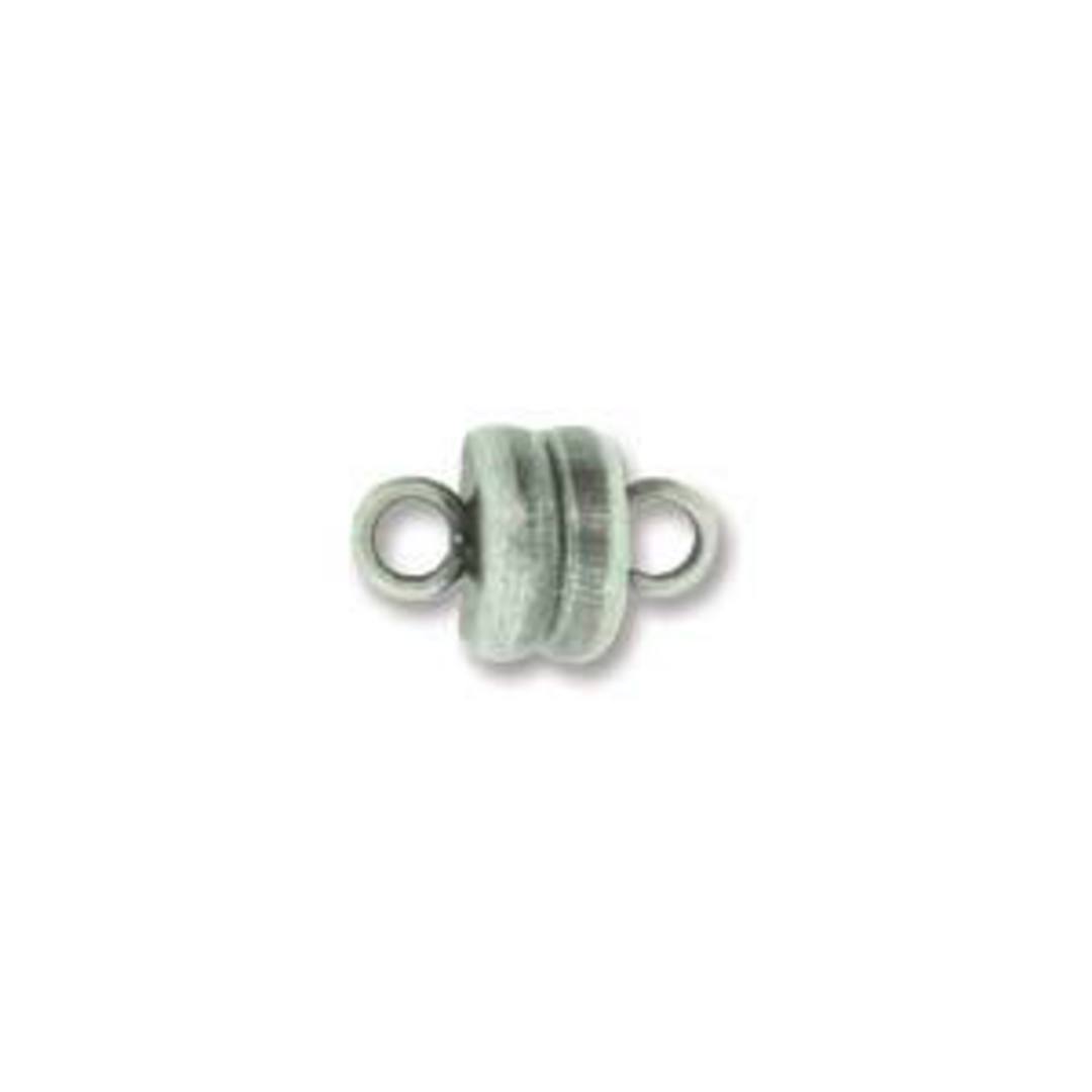 mm Baby Magnetic Clasp - antique silver image 0