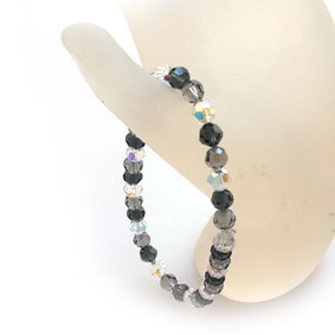 KITSET: Swarovski Crystal Bracelet - Starnight image 0