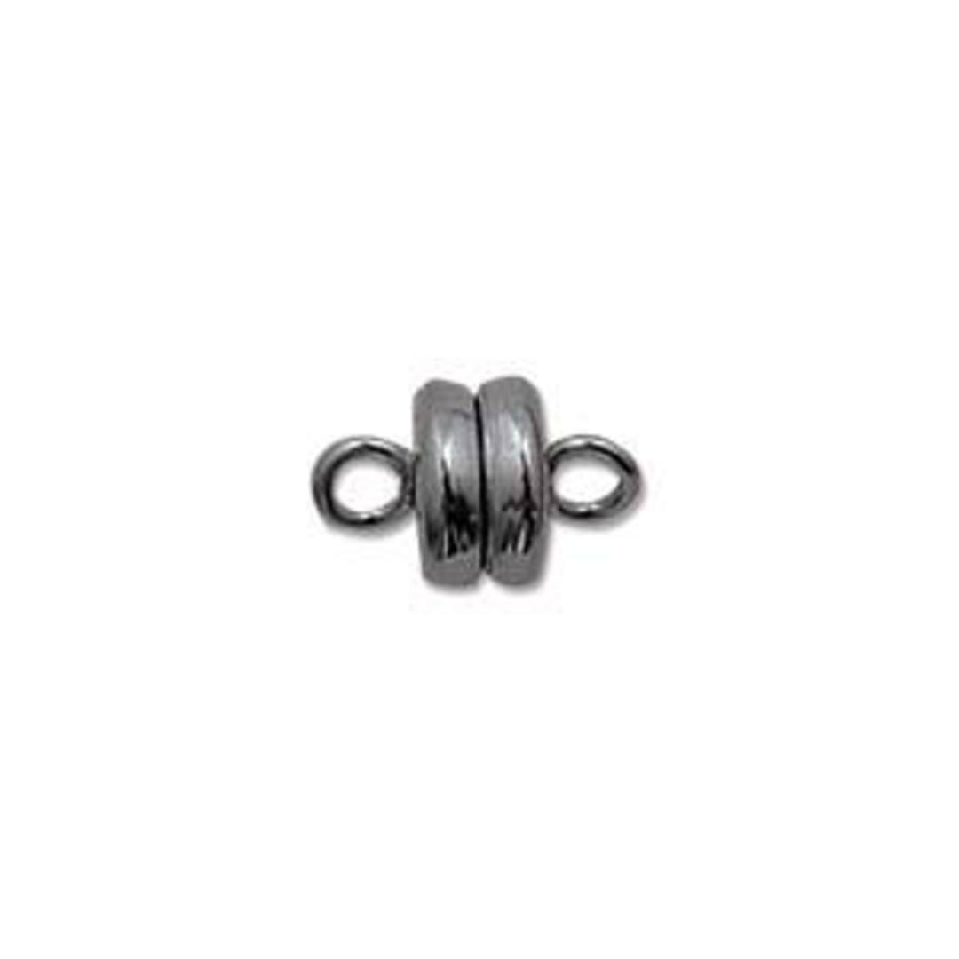 6mm Baby Magnetic Clasp - gunmetal image 0