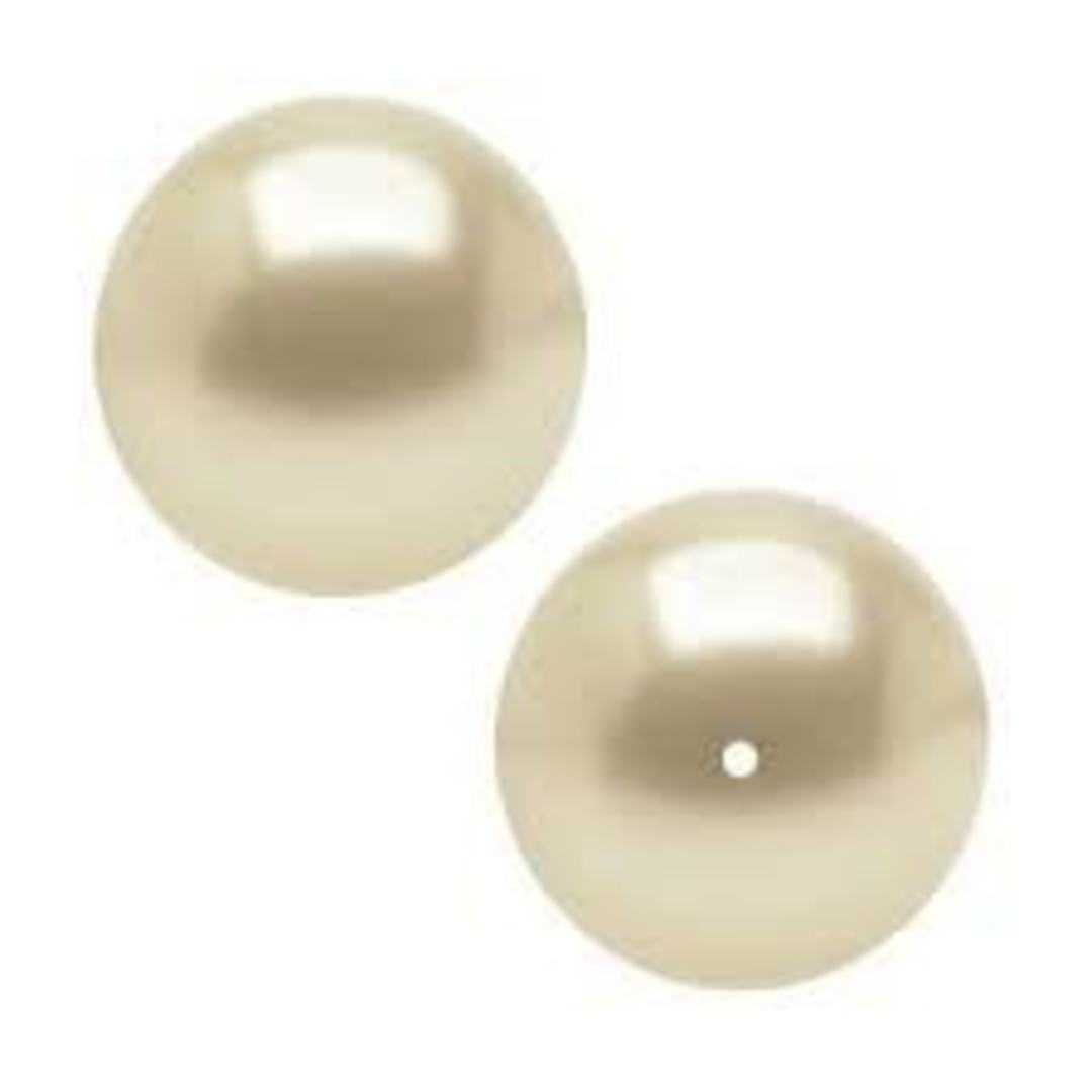 10mm Round Swarovski Pearl, Cream image 0