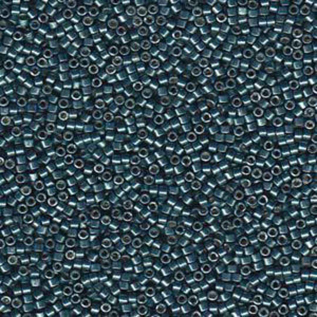 11/0 Miyuki Delica, colour 1847- Duracoat Galv Seafoam (7.2 grams) image 0