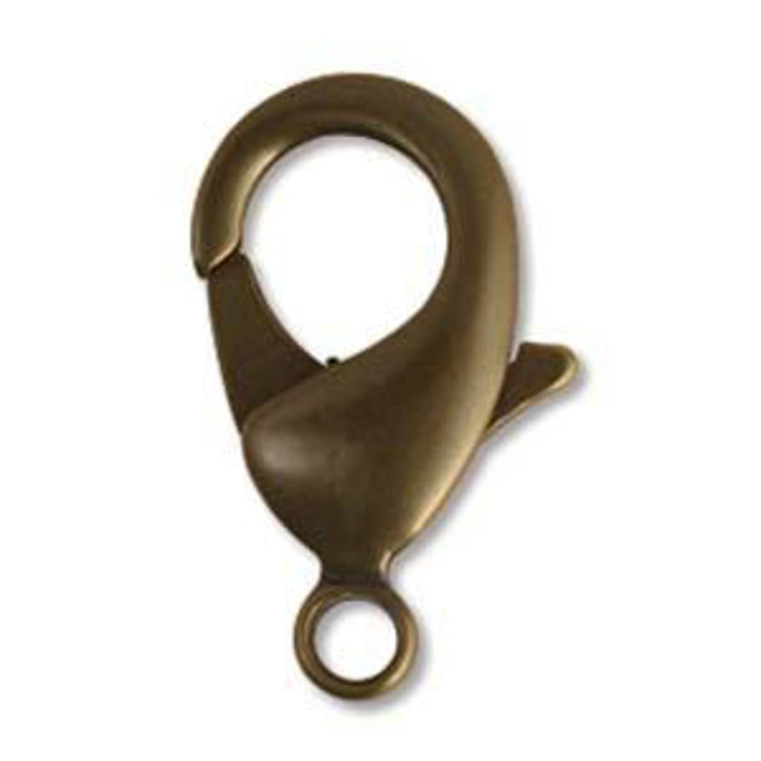 Very Large Parrot Clasp - brass image 0