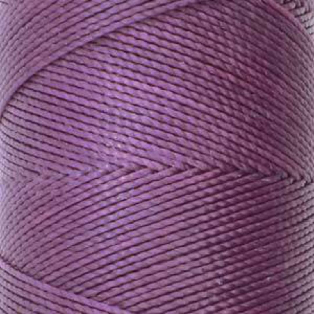 0.8mm Knot-It Brazilian Waxed Polyester Cord: Amethyst image 1