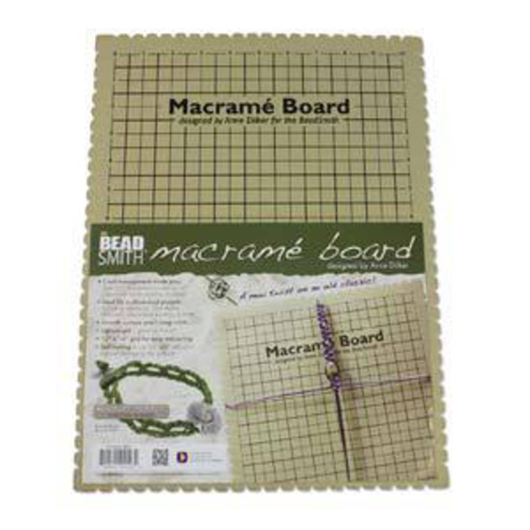 Large BeadSmith Macrame Board - 29 x 39cm x 1.25 (self healing) image 0