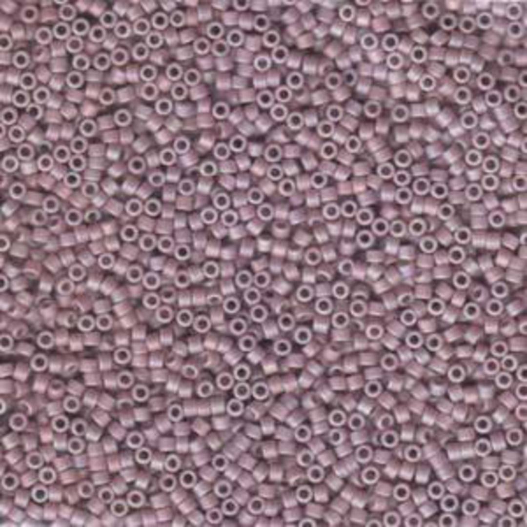 11/0 Miyuki Delica, colour 875 - Matte Opaque Lilac (5 grams) image 0