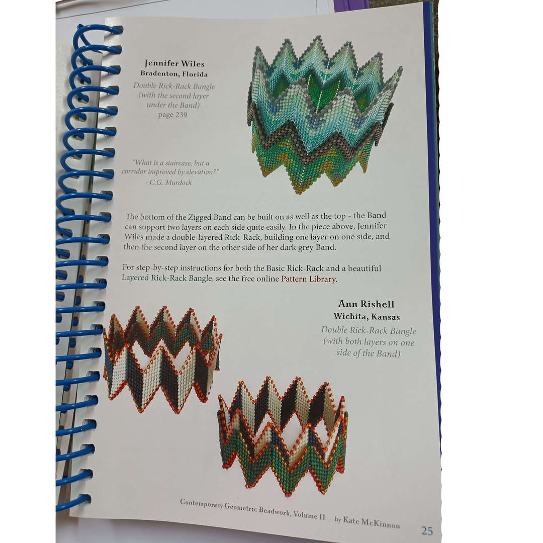 BOOK: Contemporary Geometric Beadwork Volume II image 3