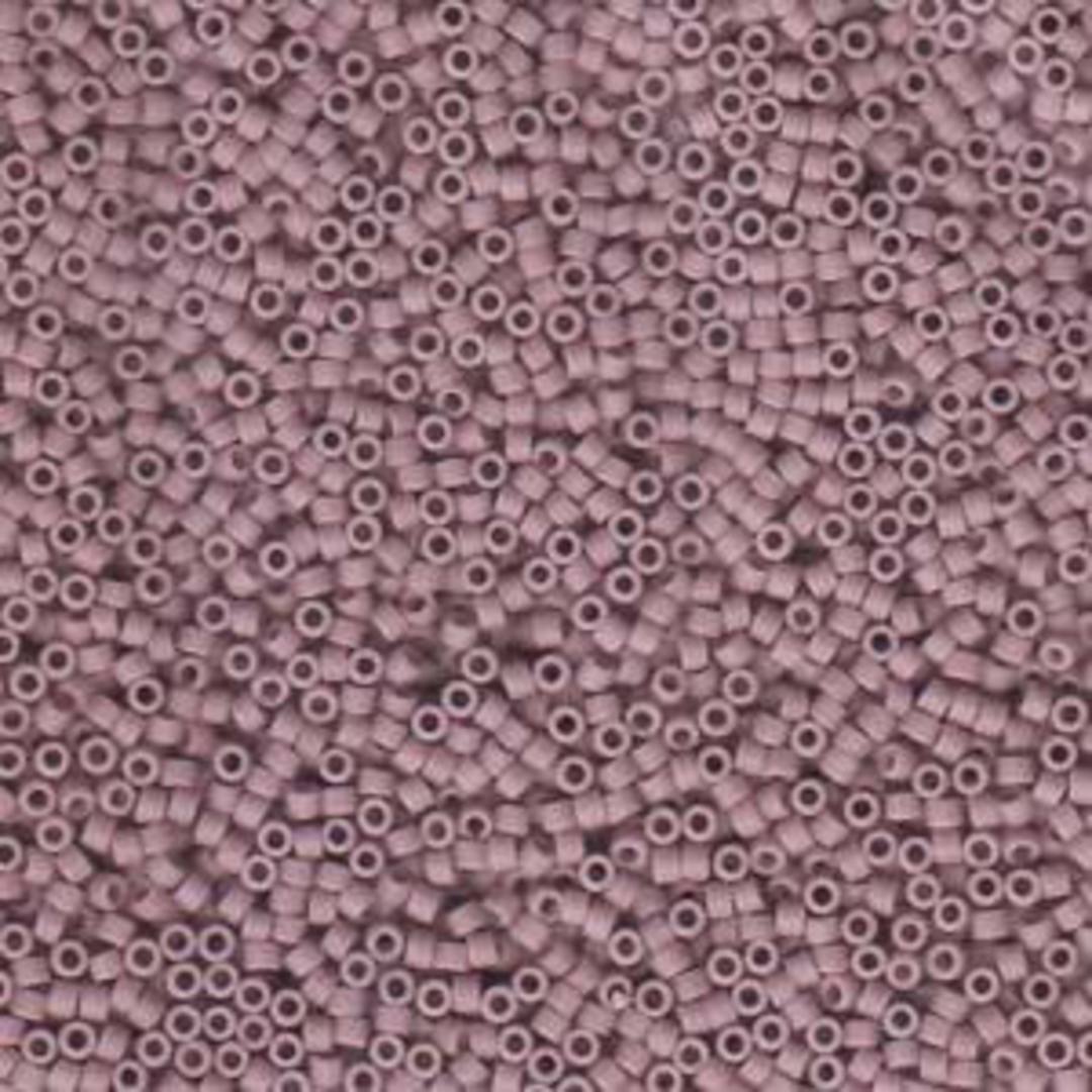 11/0 Miyuki Delica, colour 758 - Matte Opaque Lilac (7.2 grams) image 0