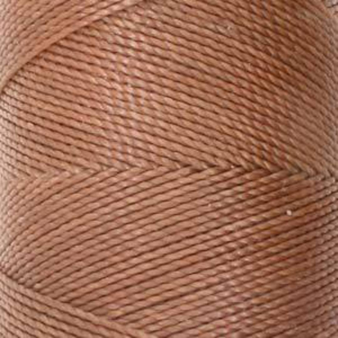 0.8mm Knot-It Brazilian Waxed Polyester Cord: Cinnamon image 1