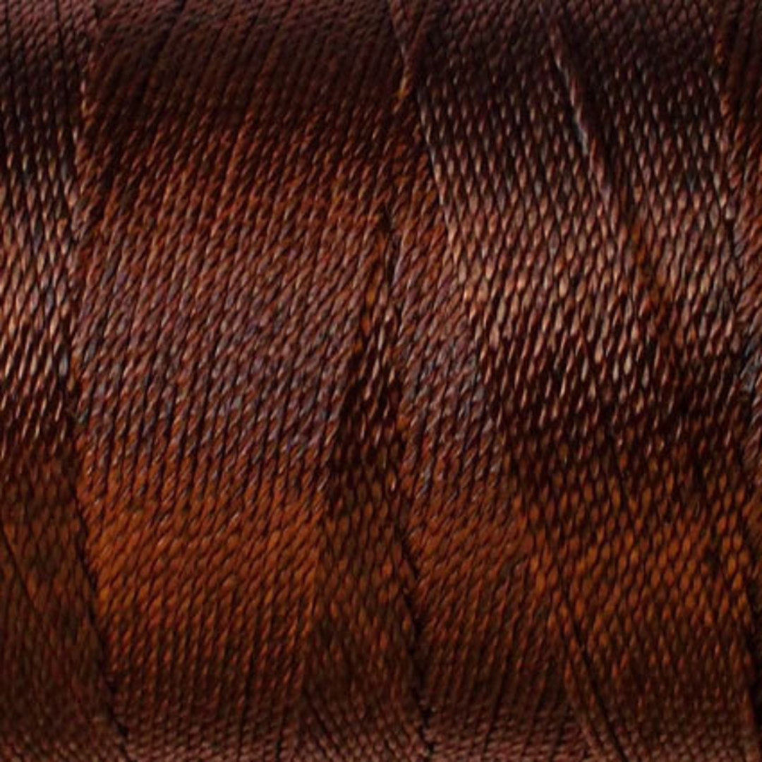 Soft and silky nylon thread: Brown image 0