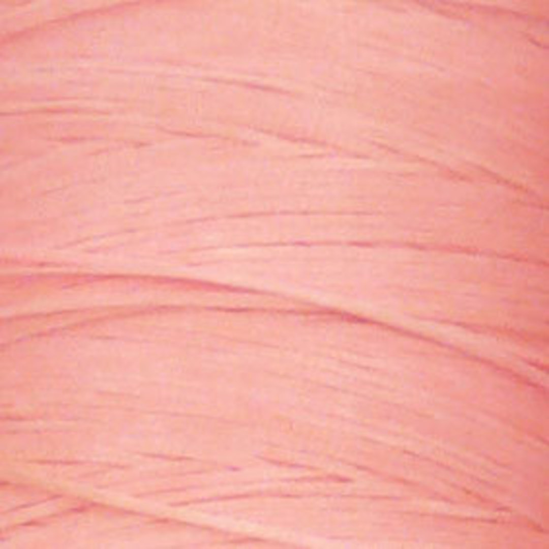 1mm Braided Waxed Cord, Light Pink image 1
