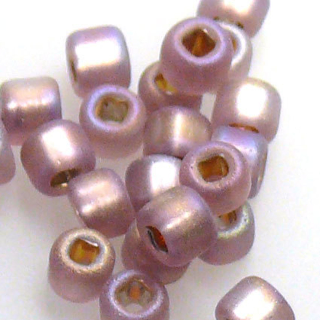 Matsuno size 8 round: F640 - Frosted Amethyst Shimmer (7 grams) image 0