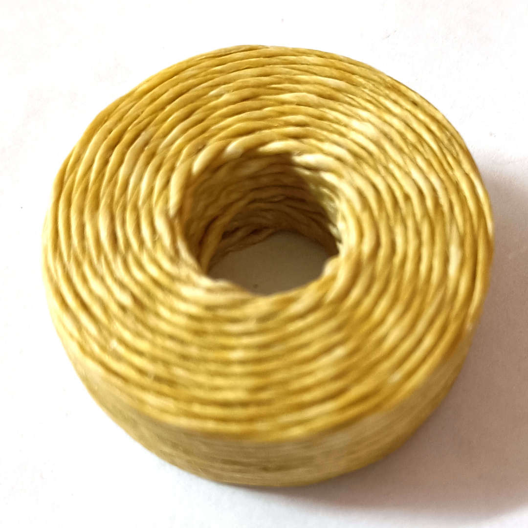 1mm Cotton 'Sinew' Cord - Straw image 0