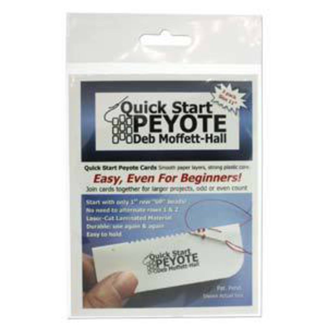 Quick Start Peyote Card: 11/0 Delica and Seed - 3 pack image 0