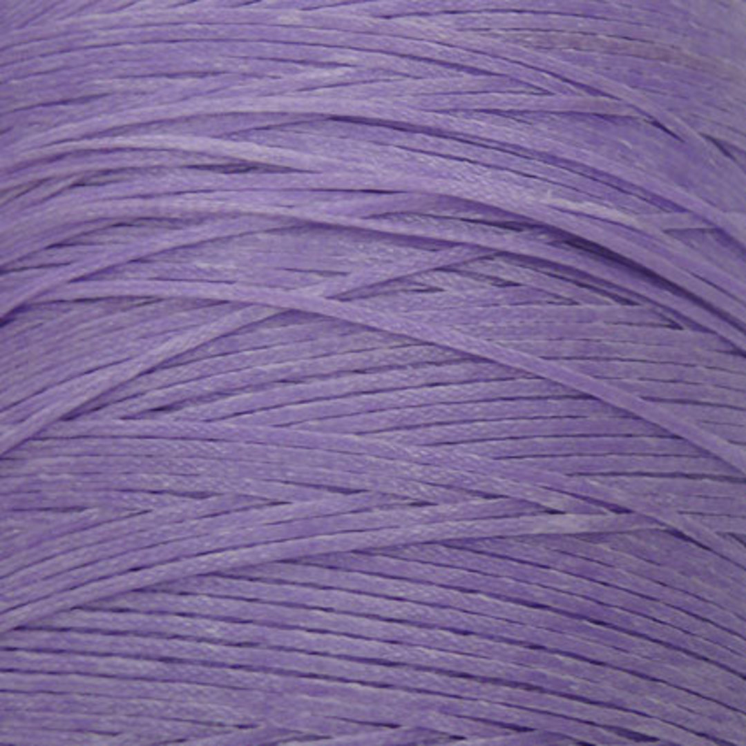 1mm Braided Waxed Cord, Lilac image 1