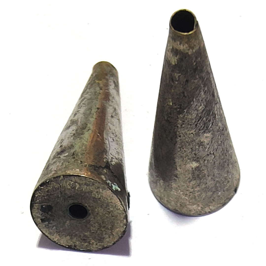 Indian Metal Bead 4: Cone (12 x 26mm) image 0