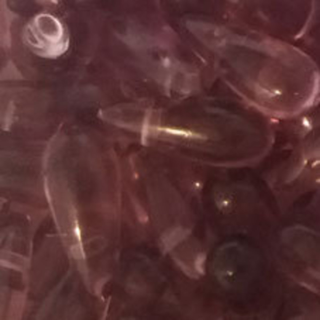Long Tear Drop, 5mm x 12mm: Amethyst image 0