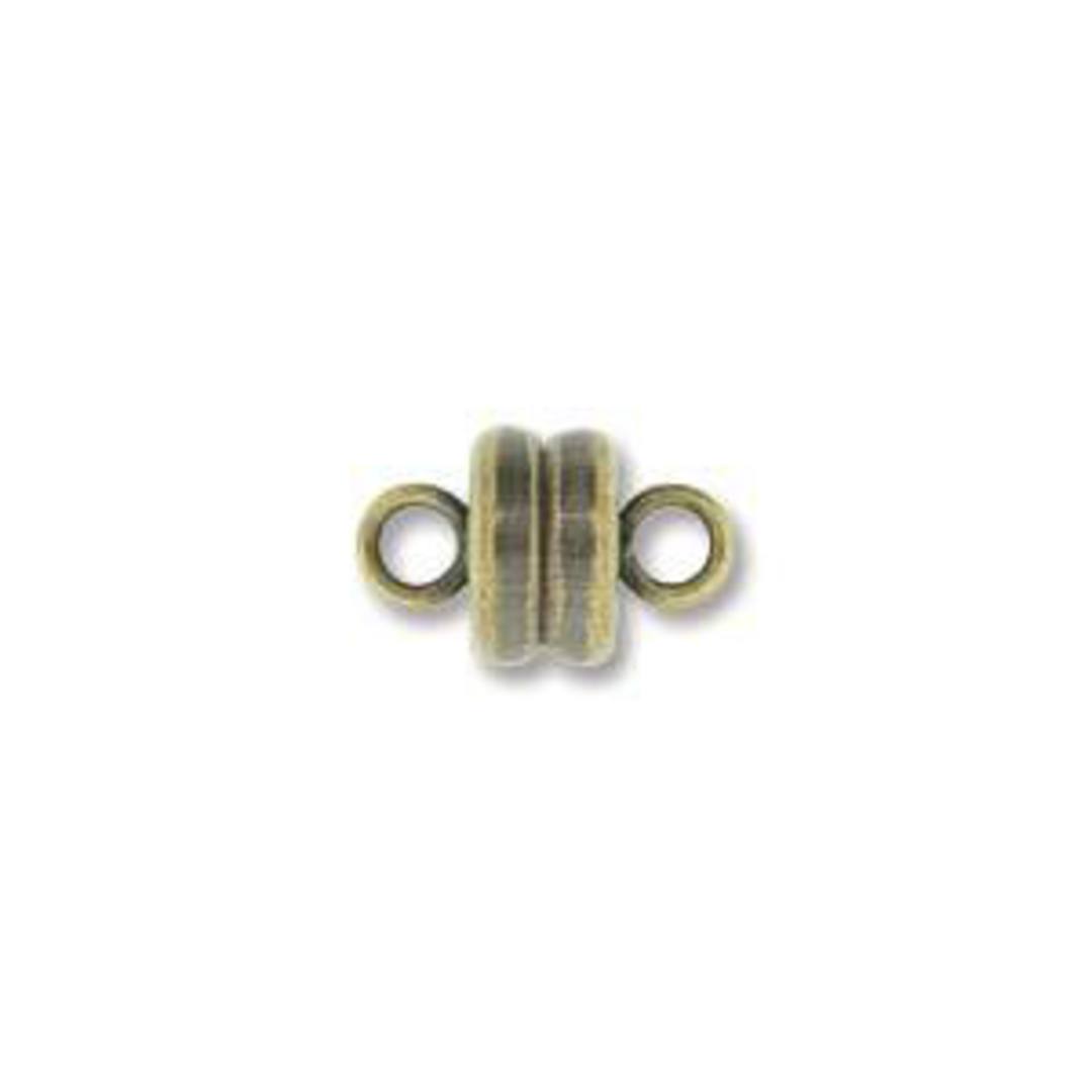 6mm Baby Magnetic Clasp  - brass image 0