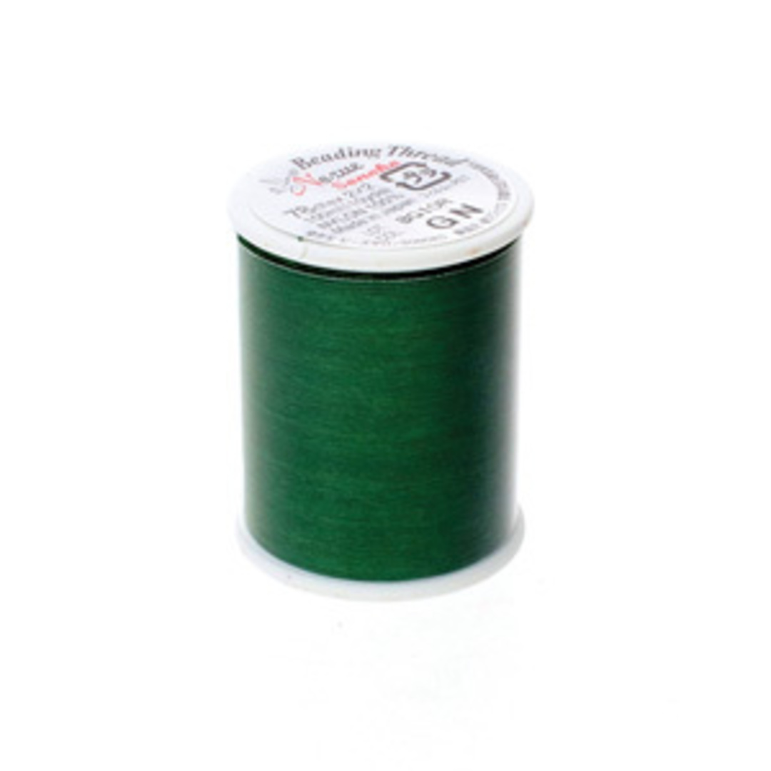 Nozue Sonoko Beading Thread (100m spool): Green image 0