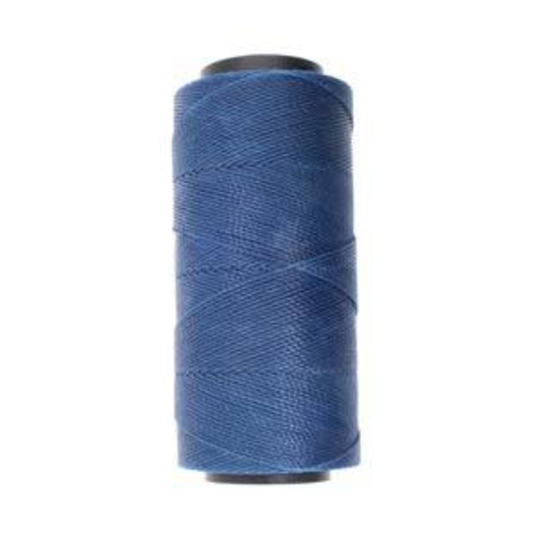 0.8mm Knot-It Brazilian Waxed Polyester Cord: Deep Ocean image 0