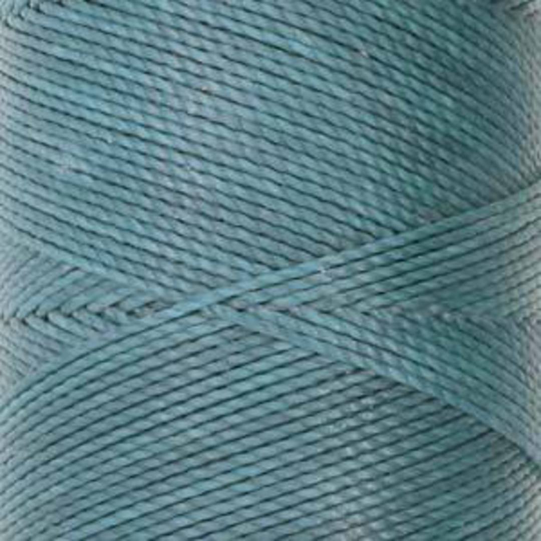 0.8mm Knot-It Brazilian Waxed Polyester Cord: Sea Green image 2