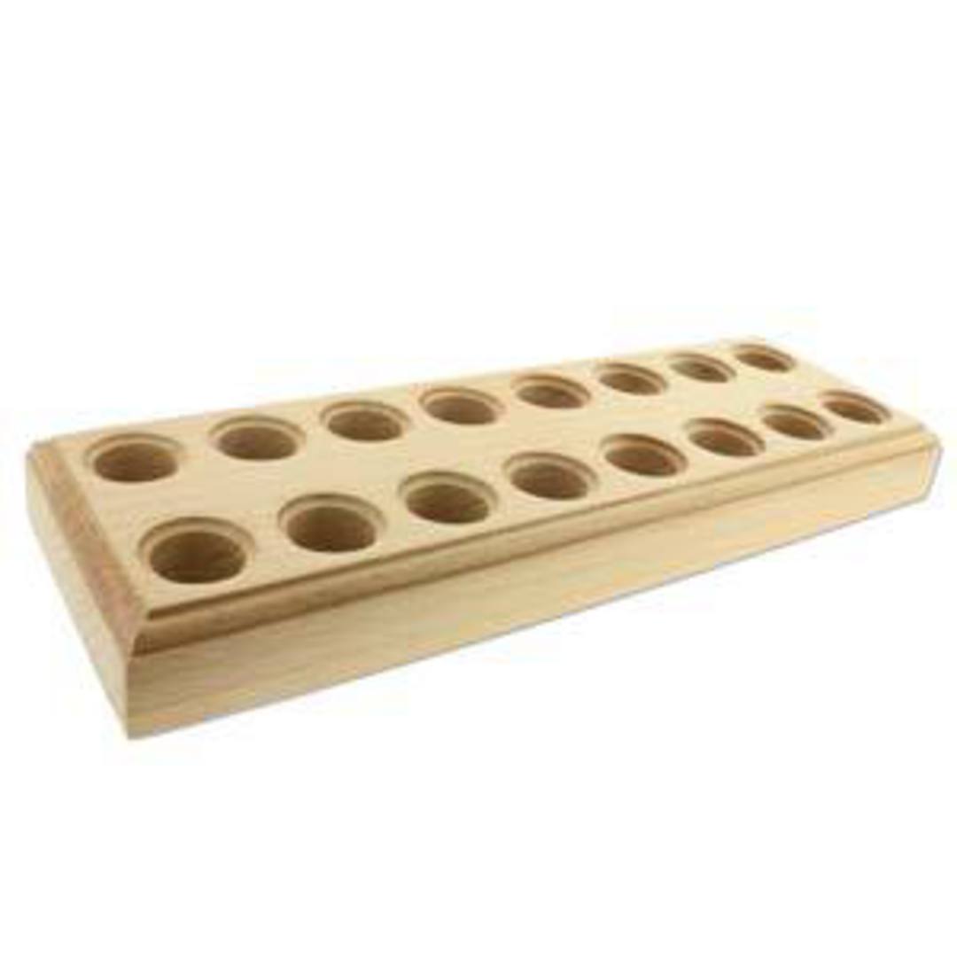 Wooden Tool Holder Block (holds 8 pairs) image 1