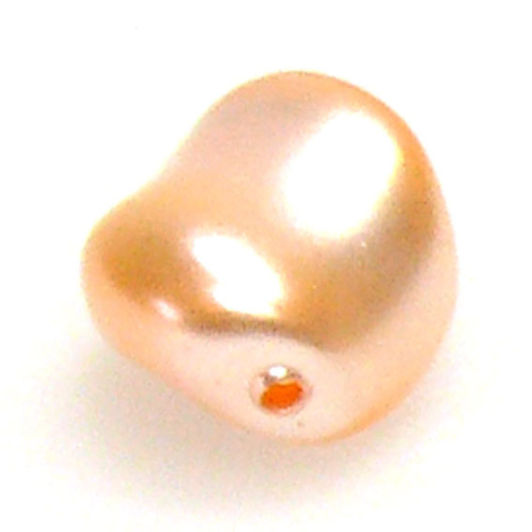 Baroque Swarovski Pearl, Peach image 0