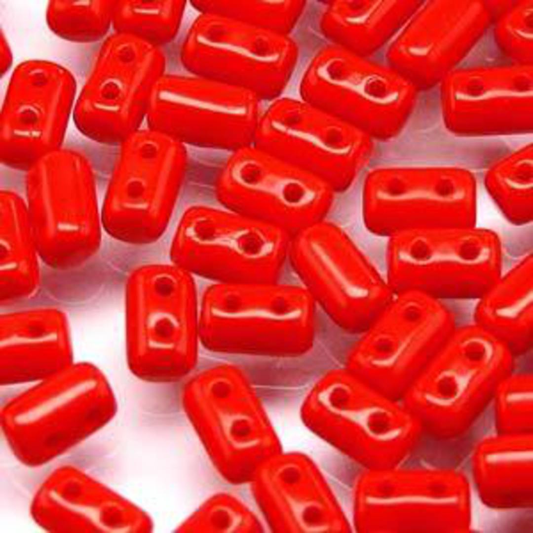 Rulla Bead: Opaque Coral Red image 0