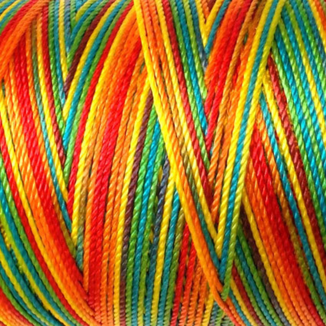 Soft and silky nylon thread: Multi Bright image 0