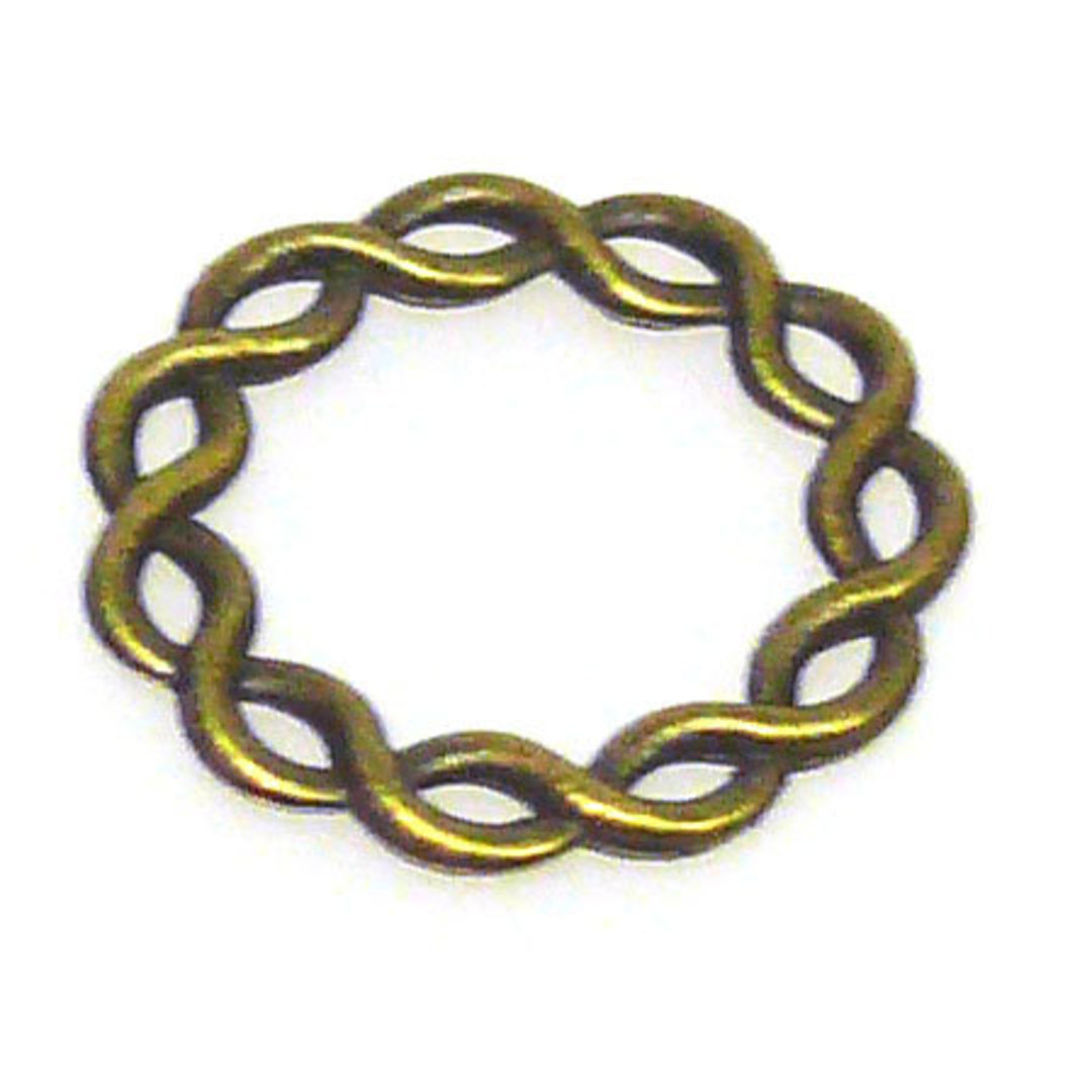 Metal wire weave ring shape image 0
