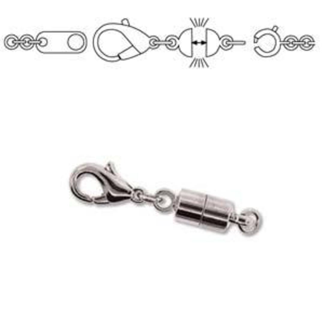 NEW! Magnetic Clasp Converter: 7.5 x 29.5 - Bright Silver image 0