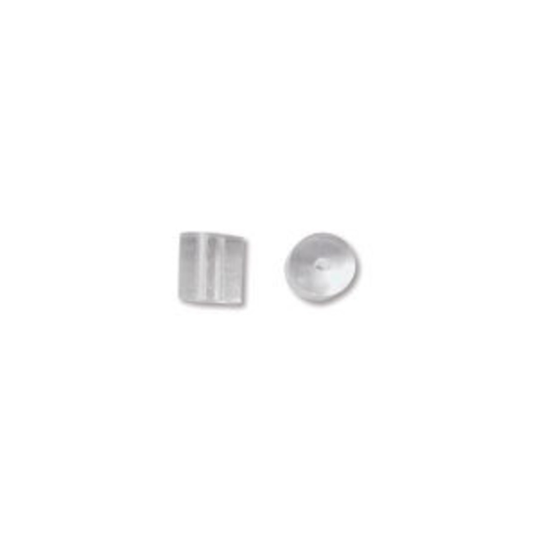 Plastic Earring Clutch, basic: 3 x 3.3mm image 0