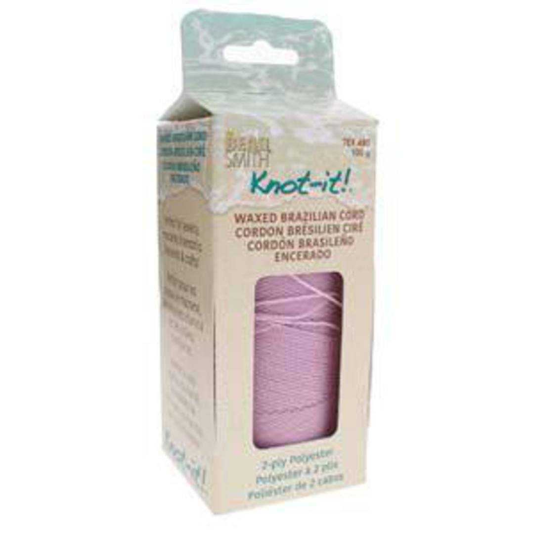 NEW! 0.8mm Knot-It Brazilian Waxed Polyester Cord: Lilac image 2